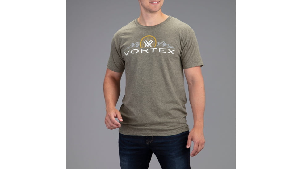 Vortex Peak T-Shirt - Mens, Sage Heather, 3X, 219059-SHE3X