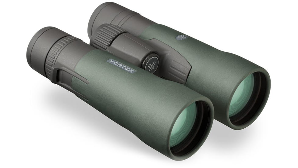 Vortex Razor HD 12x50mm Roof Prism Binoculars, Matte, Green, Full-Size, RZB-2104