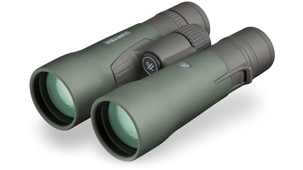 Vortex Razor HD 12x50mm Roof Prism Binoculars, Matte, Green, Full-Size, RZB-2104