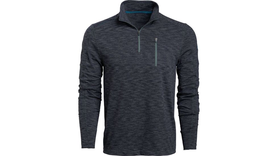 Vortex Scout-About Quarter Zip - Mens, Indigo Black Heather, Extra Large, 120-03-IBHXL