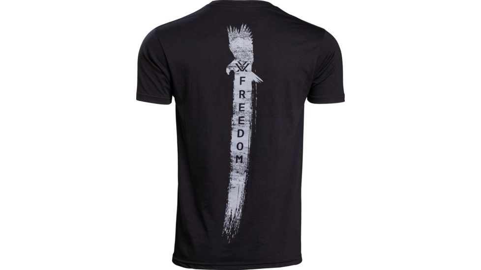 Vortex The Eagle Has Landed Logo Short Sleeve T-Shirt - Mens, Black, Large, 120-29-BLKL