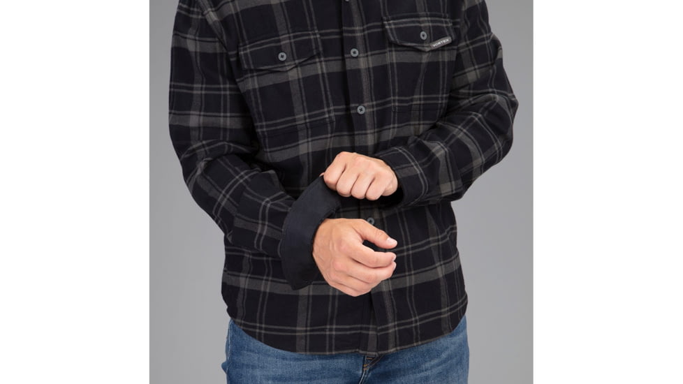 Vortex Timber Rush Flannel - Mens, Black, 3X, 220-14-BLK3X