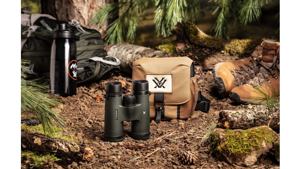 Vortex Triumph HD 10x42 Roof Prism Binoculars, Green, TRI-1042