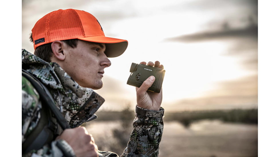 Vortex Viper HD 3000 7x25mm Laser Rangefinder, Green/Black, LRF-VP3000