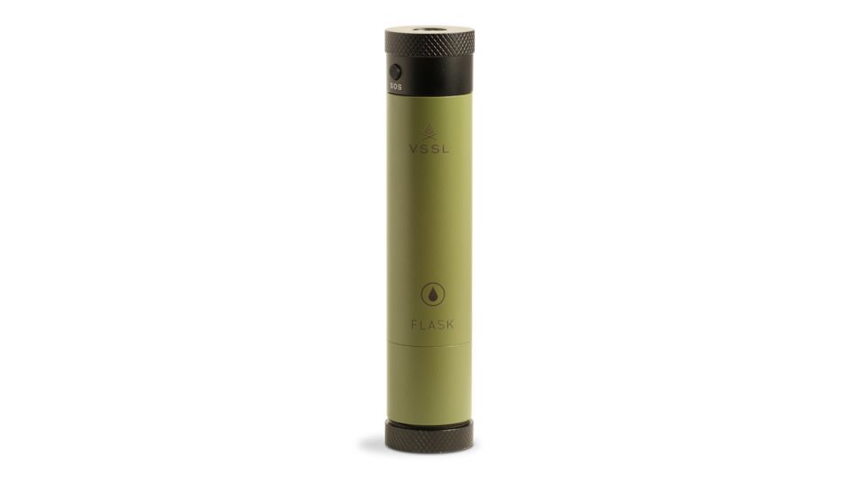 VSSL Gear Flask Light-Matte Green