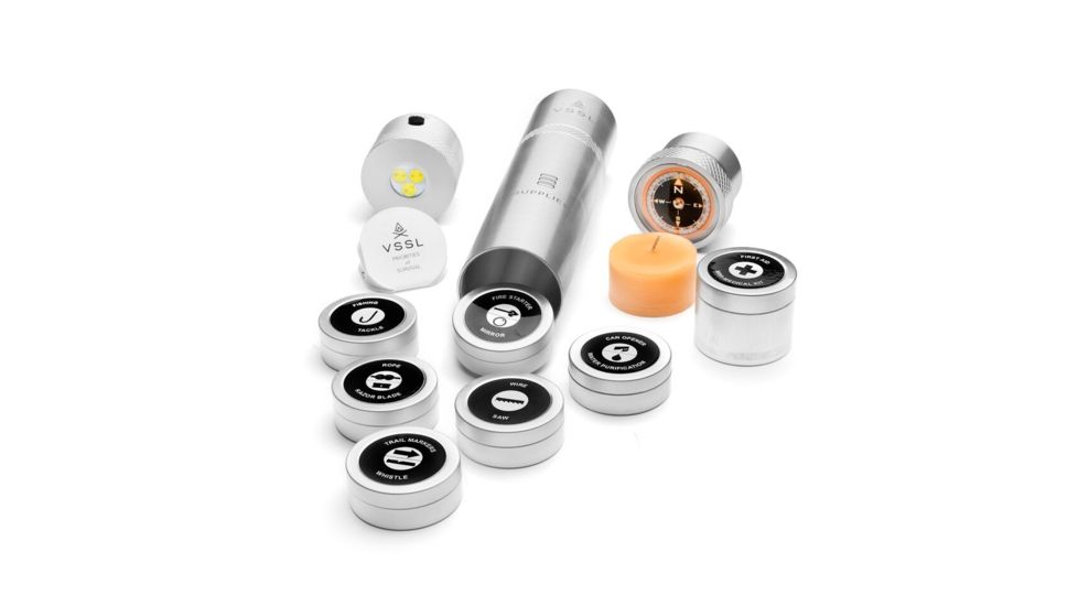 VSSL Gear Supplies Light-Brushed Stainless