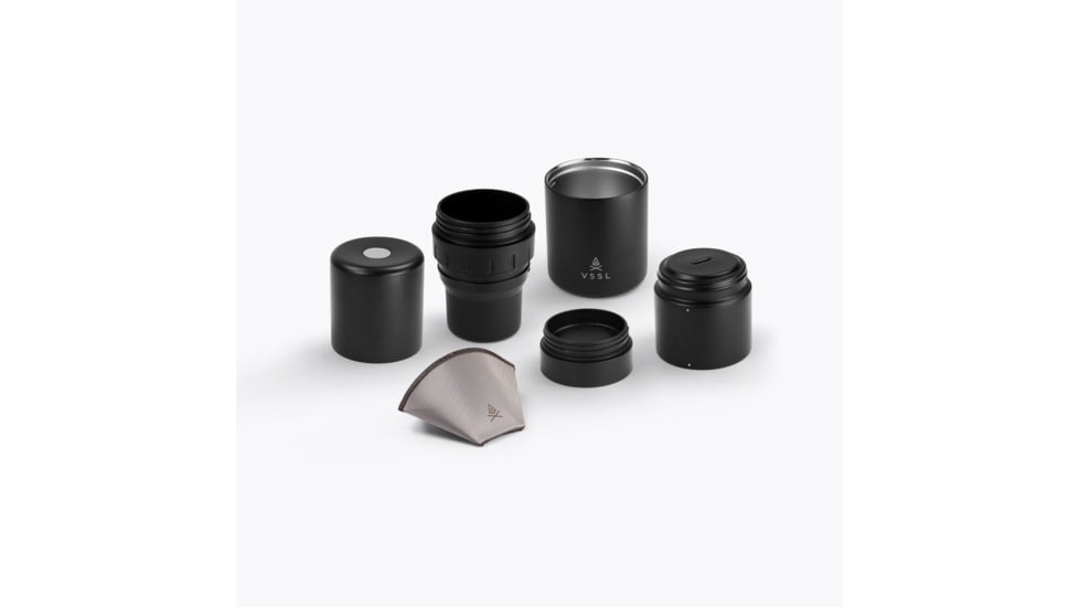 VSSL Nest Pour-Over Coffee Kit, Black, B144000-000