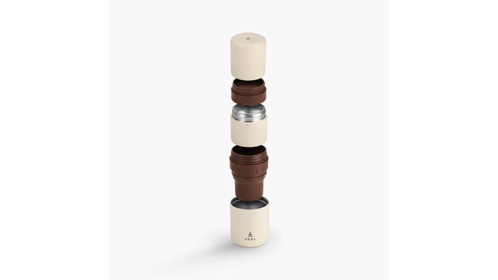 VSSL Nest Pour-Over Coffee Kit, Cream/Coffee, B144251-000