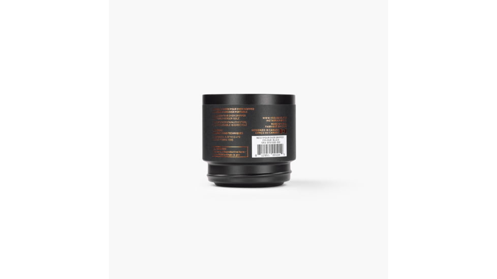 VSSL Nest Pour-Over Dripper, Black, B151000-000