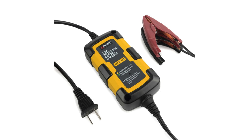 Wagan 1.5-Amp Intelligent Battery Charger, 7402