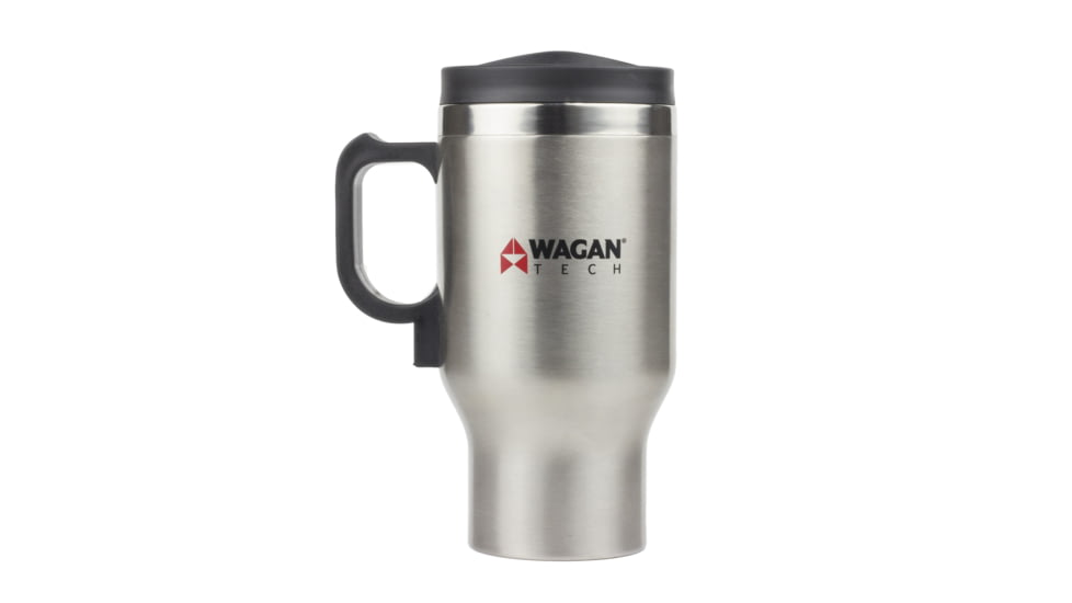 Wagan 12V Deluxe Heated Mug, Gray, One Size, EL6100