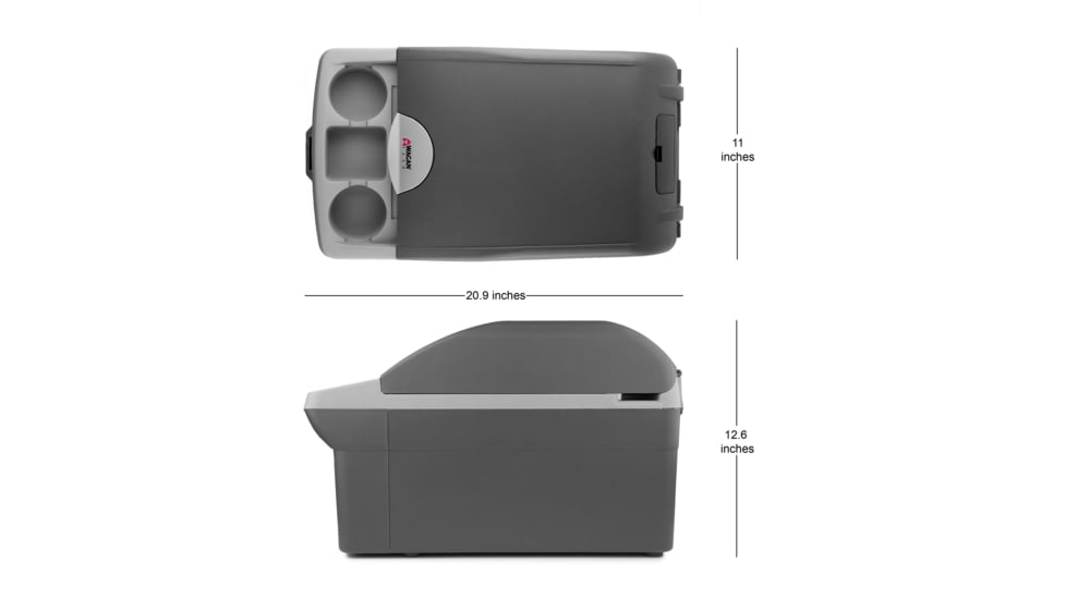 Wagan 14 Liter Personal Fridge/Warmer, Gray, One Size, EL6214