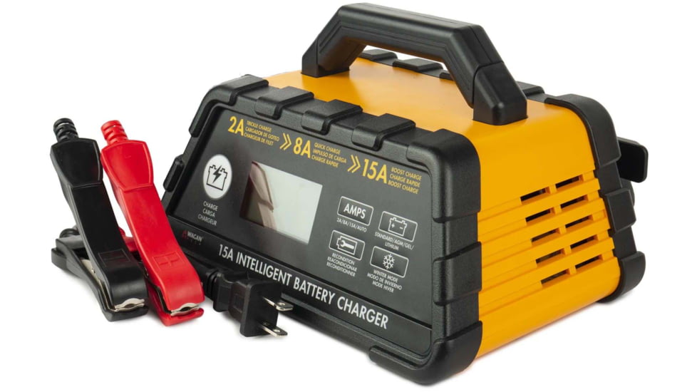 Wagan 15-Amp 6-Stage Intelligent Battery Charger, 7407