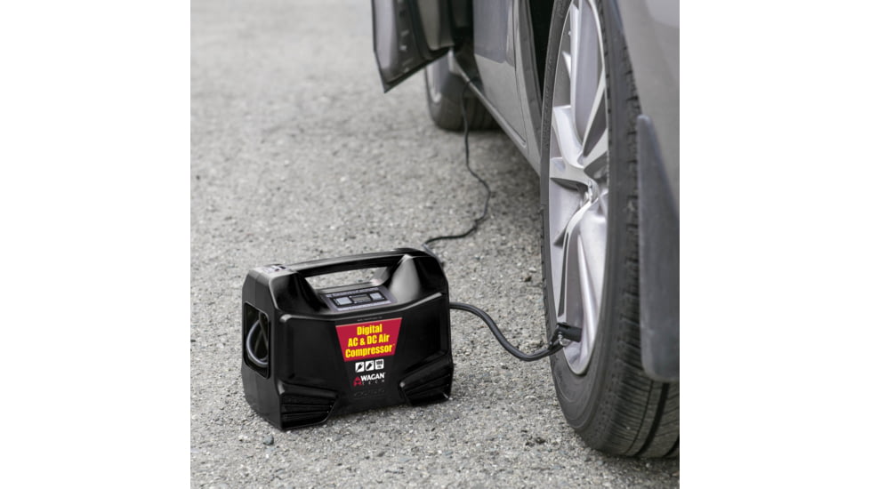 Wagan AC/DC Digital Air Compressor, Black, One Size, EL7315