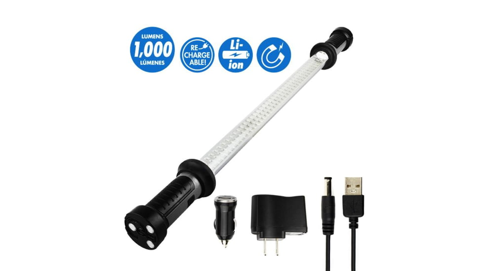 Wagan Brite-Nite 1000 Lumen Area Worklight, Black, One Size, EL4344