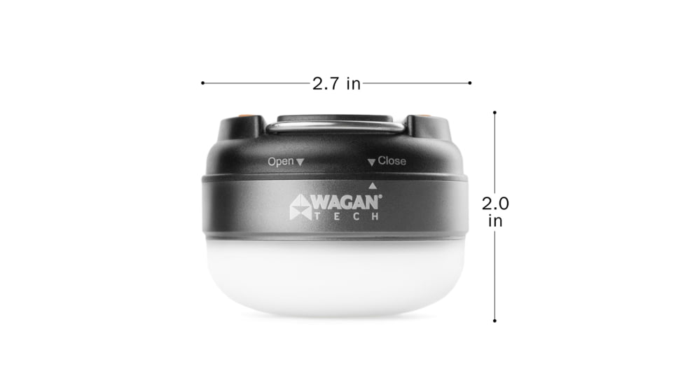 Wagan Brite-Nite Dome Lantern, Orange, One Size, EL4301