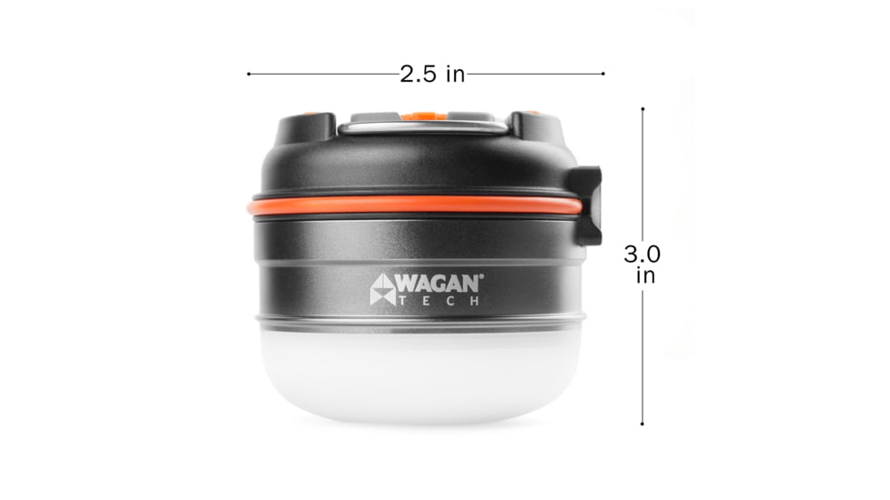 Wagan Brite-Nite Duo USB Lantern, Orange, One Size, EL4305