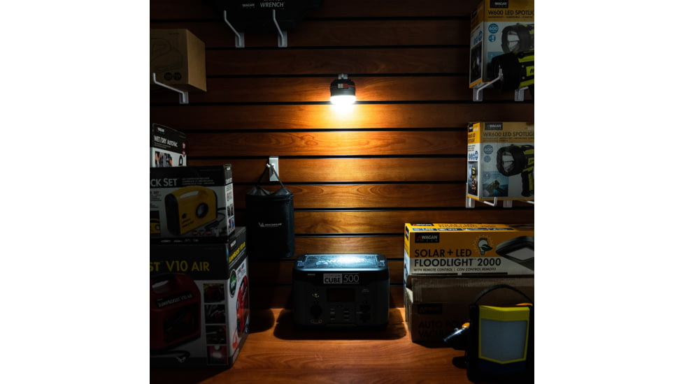 Wagan Brite-Nite Duo USB Lantern, Orange, One Size, EL4305