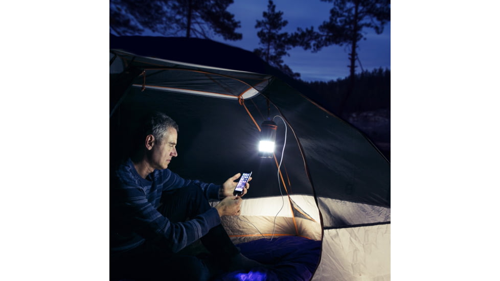 Wagan Brite-Nite Pop-Up USB Lantern, Orange, One Size, EL4304