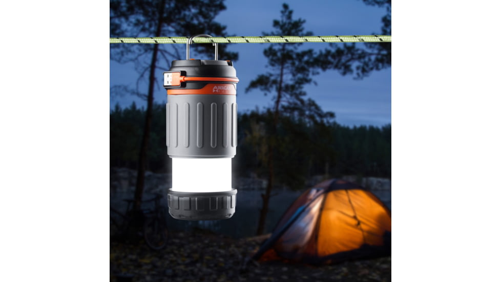 Wagan Brite-Nite Pop-Up USB Lantern, Orange, One Size, EL4304
