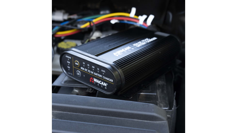 Wagan DC Battery Charger, 40A DC, EL7411