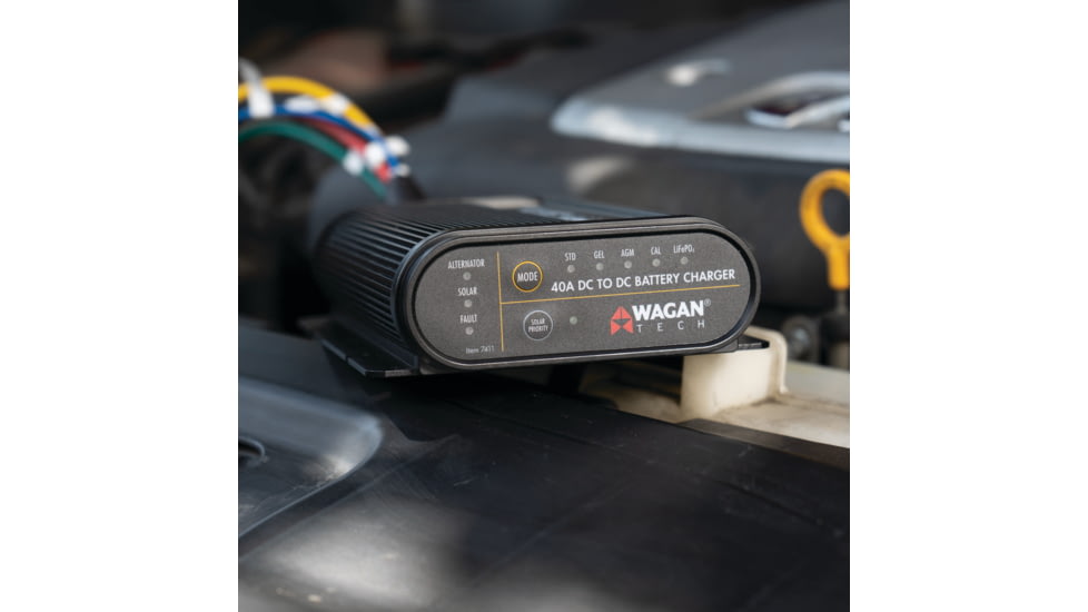 Wagan DC Battery Charger, 40A DC, EL7411