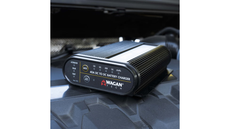 Wagan DC Battery Charger, 40A DC, EL7411