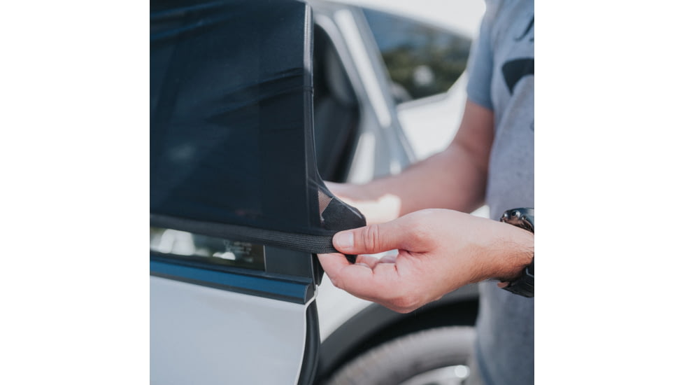 Wagan Easy Air Auto Screen, Set of 2, Black, Large, IN6008