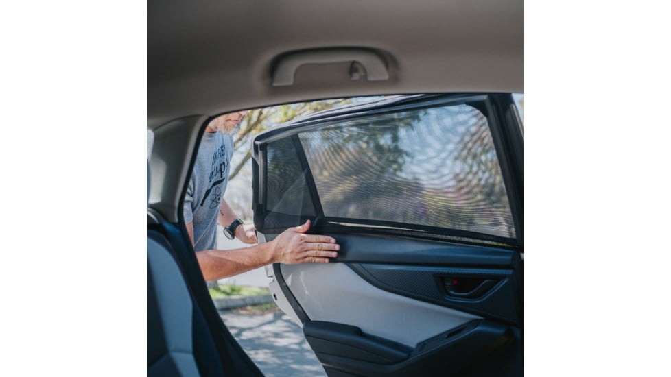 Wagan Easy Air Auto Screen, Set of 2, Black, Large, IN6008