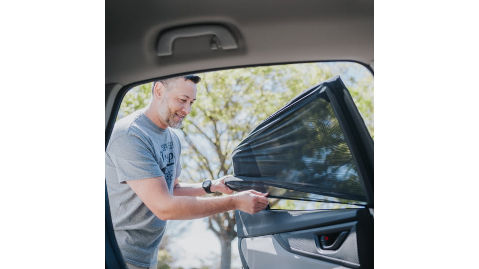 Wagan Easy Air Auto Screen, Set of 2, Black, Large, IN6008