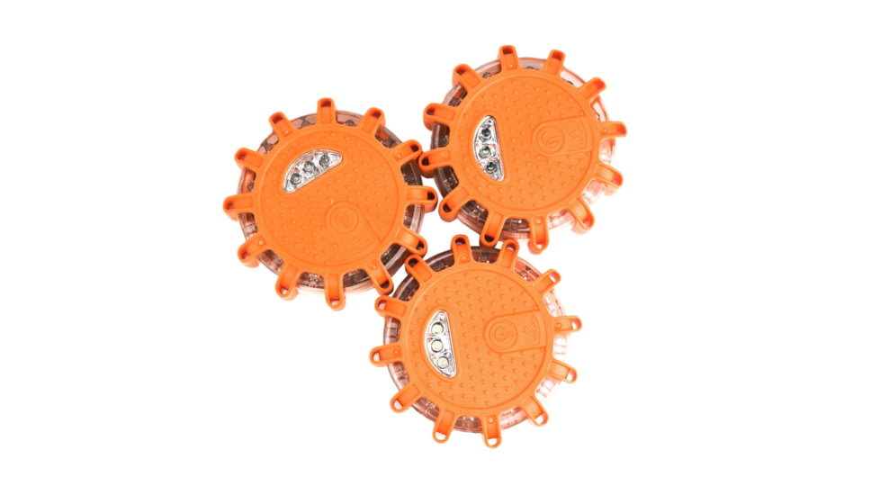 Wagan Fred Light, 3 Per Pack with Bag, Orange, One Size, EL2639-3