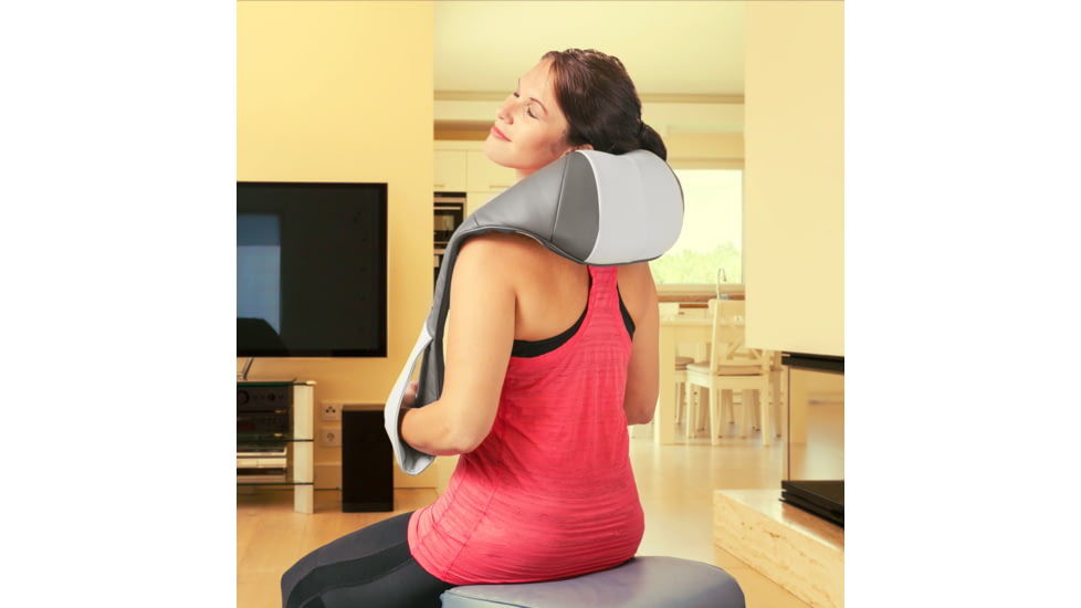 Wagan Heated Shiatsu Massage Belt, Gray, One Size, IN9531