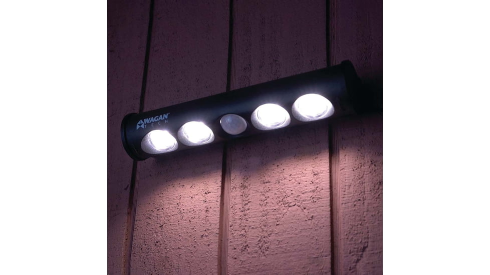 Wagan In Out Detachable Solar Wall Light, Black, One Size, EL8567