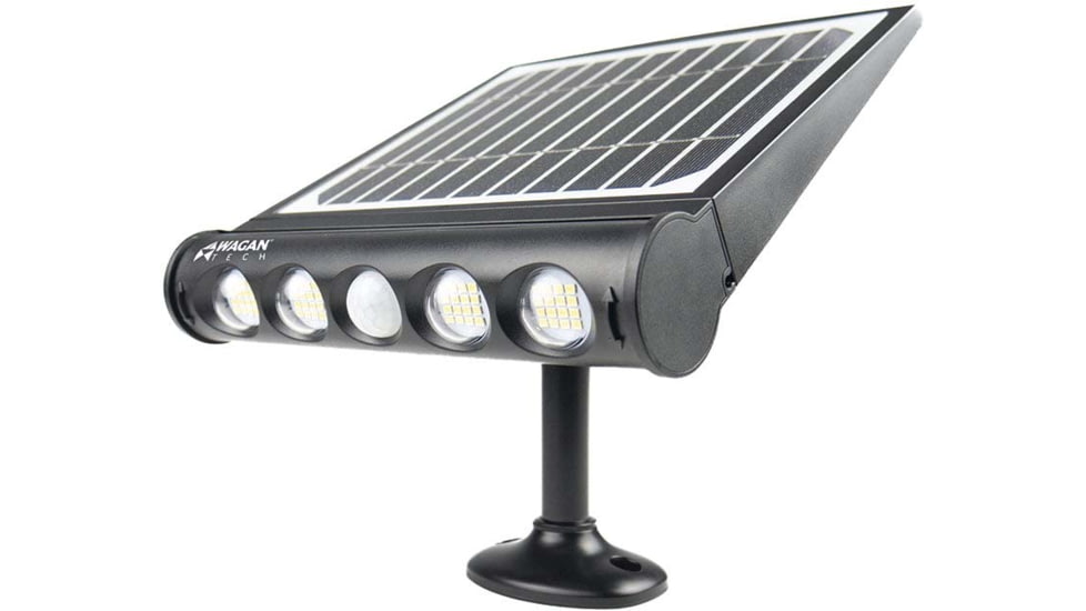 Wagan In Out Detachable Solar Wall Light, Black, One Size, EL8567