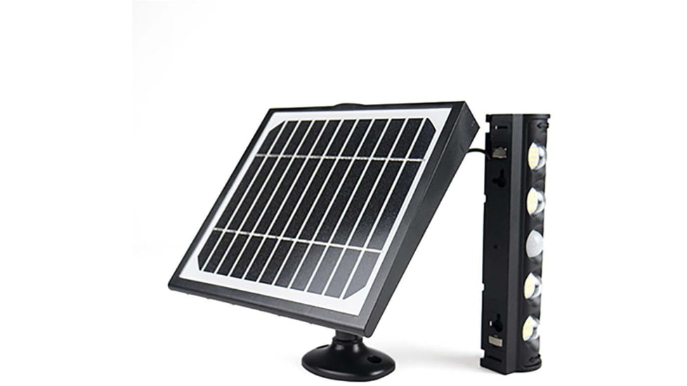 Wagan In Out Detachable Solar Wall Light, Black, One Size, EL8567