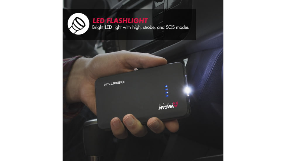 Wagan iOnBoost Slim, Black, One Size, EL7504