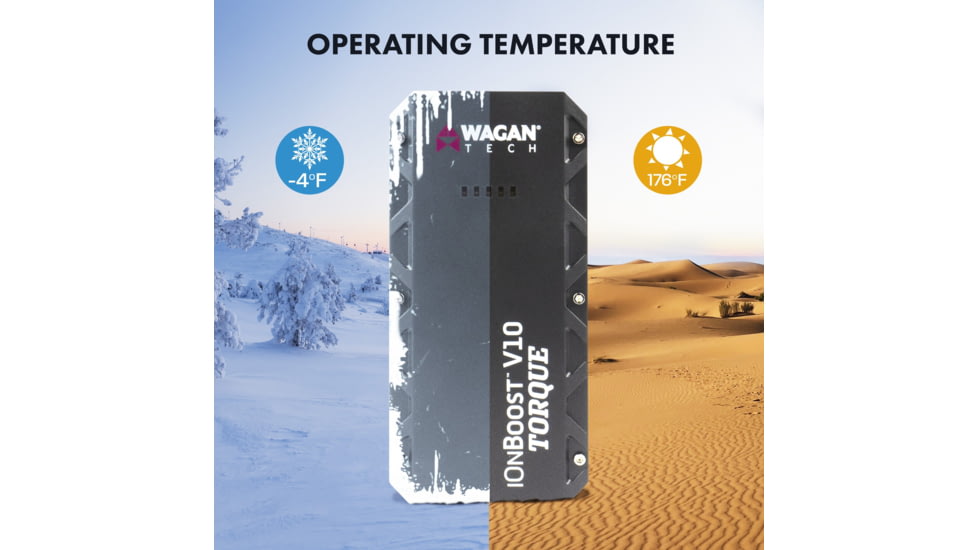 Wagan iOnBoost V10 Torque, Gray, One Size, EL7507