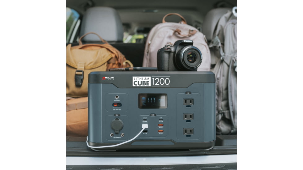 Wagan Lithium Cube 1200, Gray, One Size, EL8836