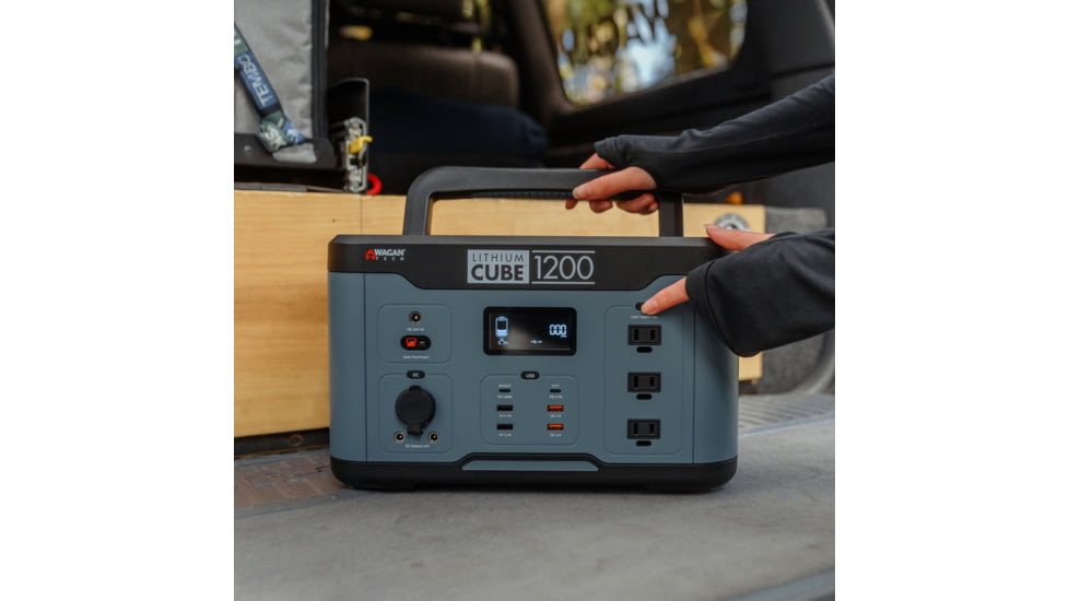 Wagan Lithium Cube 1200, Gray, One Size, EL8836