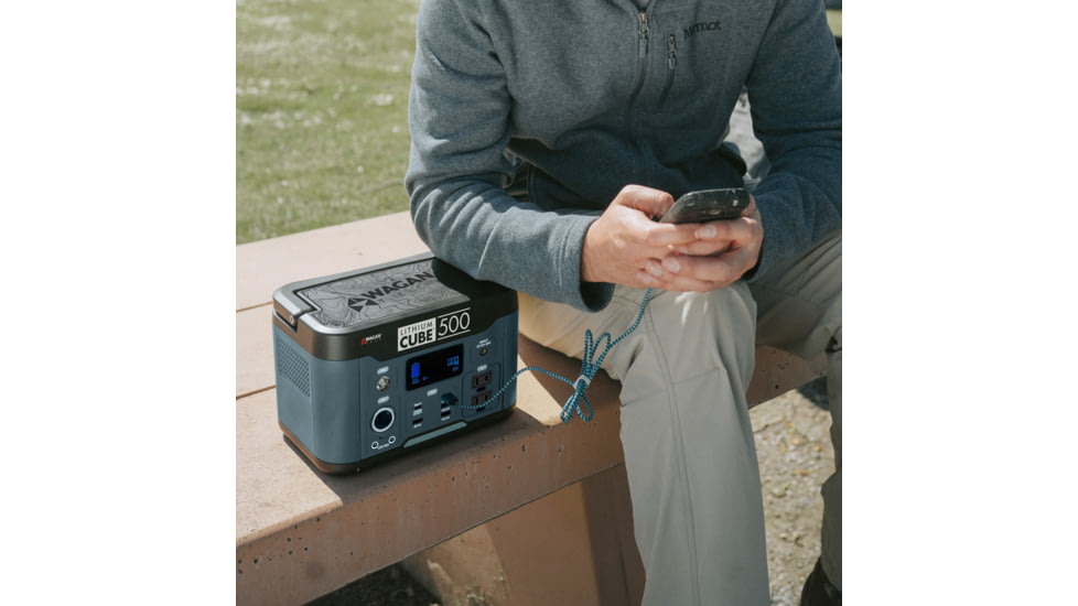 Wagan Lithium Cube 500, Gray, One Size, EL8834