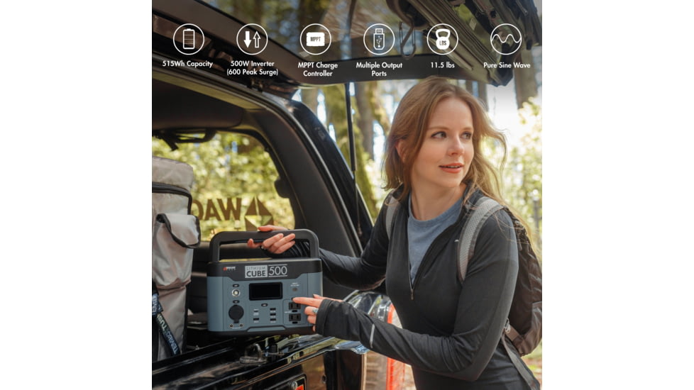 Wagan Lithium Cube 500, Gray, One Size, EL8834