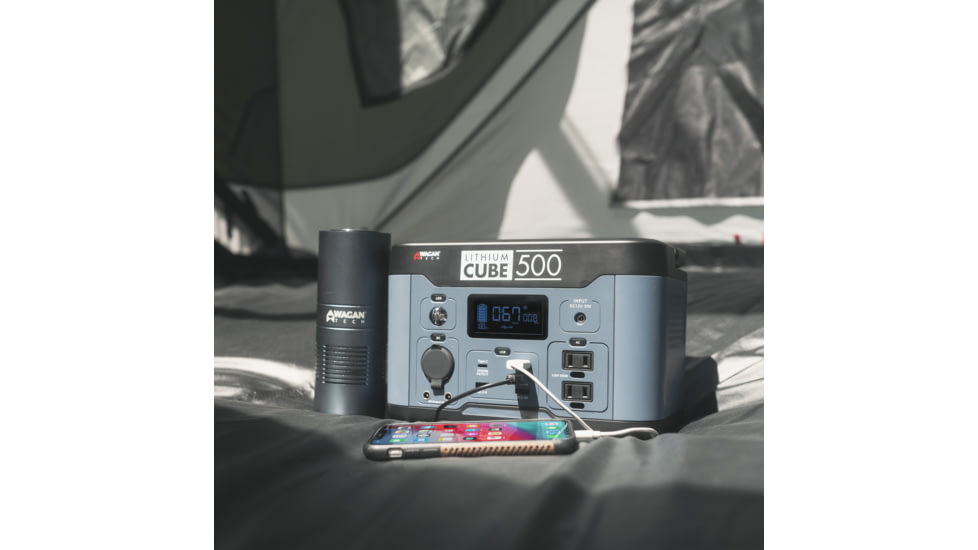 Wagan Lithium Cube 500, Gray, One Size, EL8834