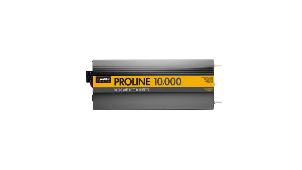 Wagan ProLine 10000W Inverter &amp; Remote, Black, One Size, EL3748