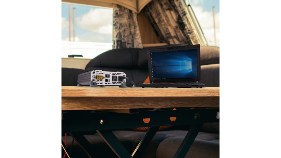 Wagan Pure Line 1000W Pure Sine Inverter, ETL, Black, One Size, EL3804