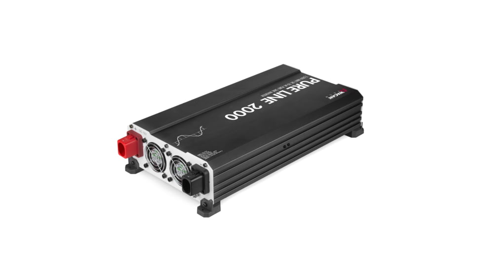 Wagan Pure Line 2000W Pure Sine Inverter, ETL, Black, One Size, EL3808