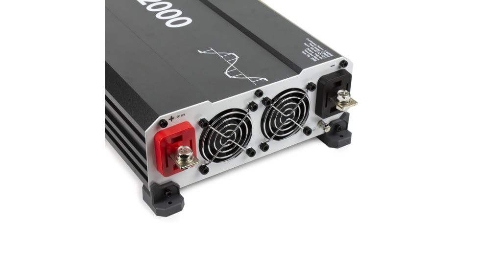 Wagan Pure Line 2000W Pure Sine Inverter, ETL, Black, One Size, EL3808