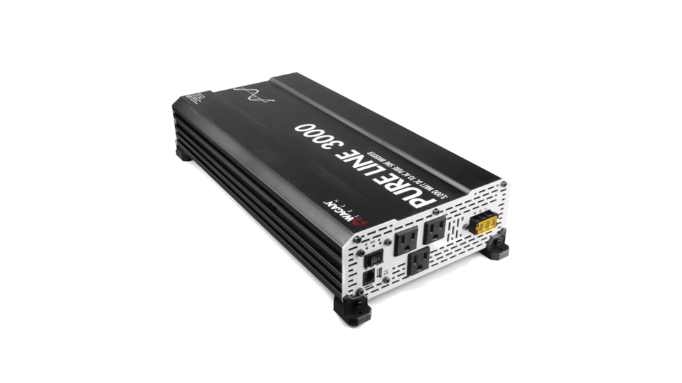 Wagan Pure Line 3000W Pure Sine Inverter, ETL, Black, One Size, EL3810