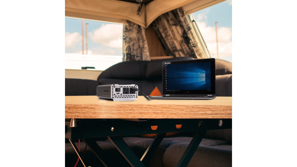 Wagan Pure Line 400W Pure Sine Inverter, ETL, Black, One Size, EL3800