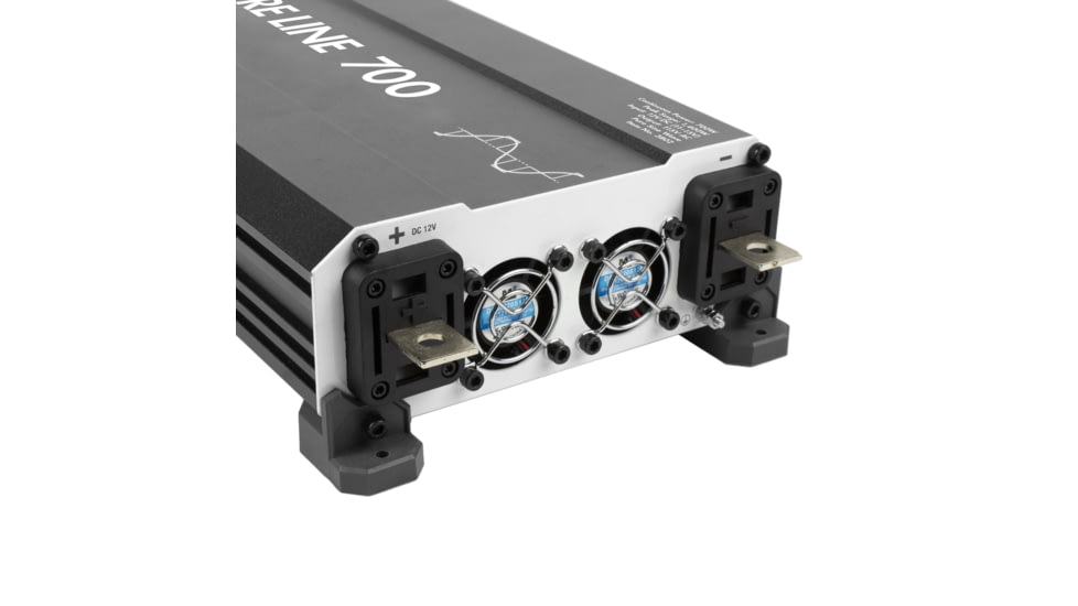 Wagan Pure Line 700W Pure Sine Inverter, ETL, Black, One Size, EL3802