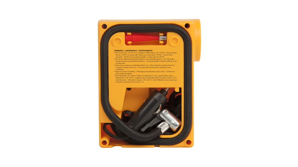Wagan Quick Flow Compact Air Compressor, Yellow, One Size, EL2020